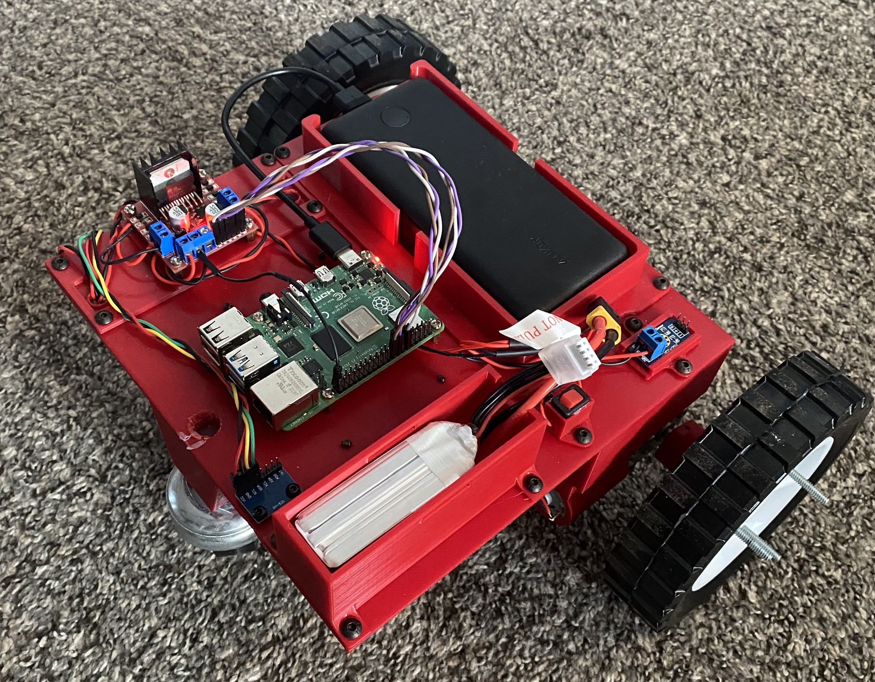 Mobile robot car